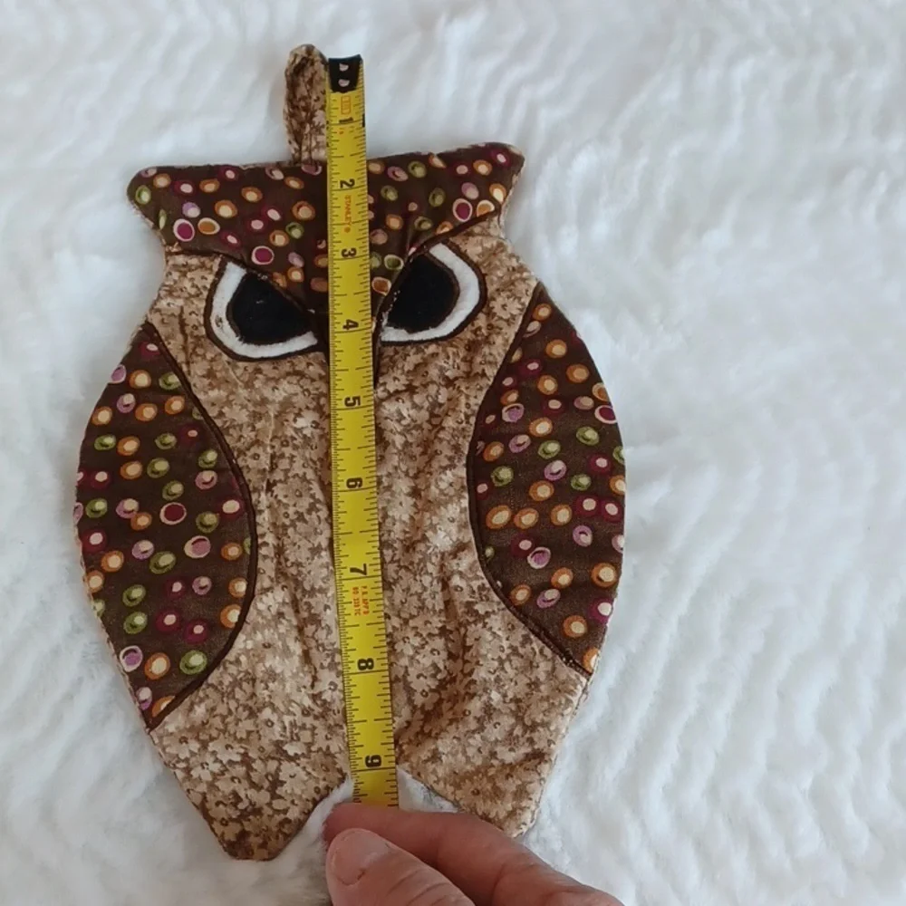 POTHOLDERS Vintage SetOf 3 1960,s 1970,s Owl‎ &Shell Holders